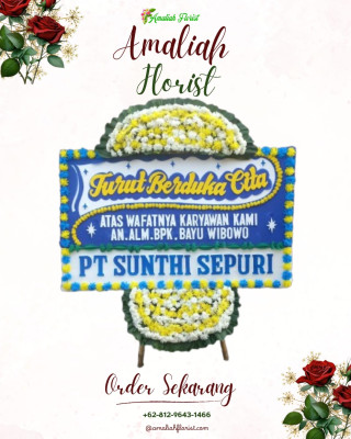 Papan Bunga Duka di Wetar Barat